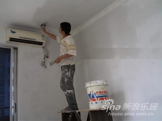 晒晒在深圳做了20年专业的油漆师傅的施工图