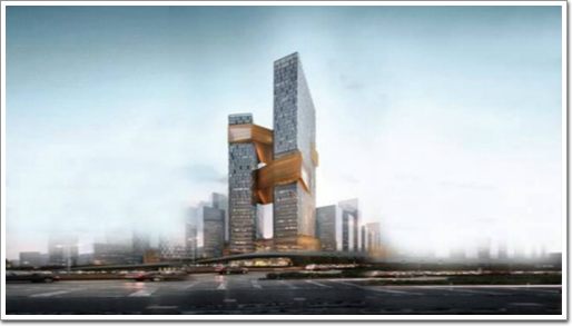 全球最大写字楼--腾讯北京总部大厦封顶