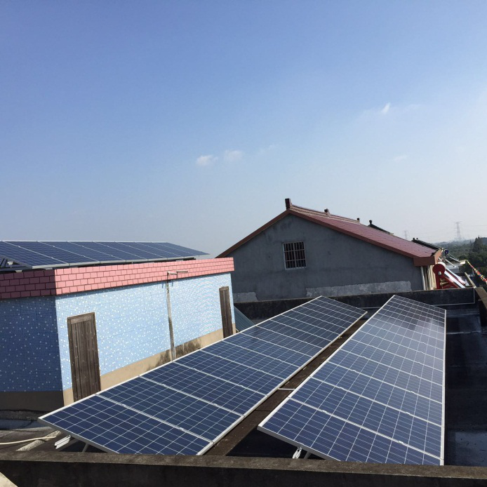 晶科已为海宁逾200户新农村家庭安装光伏发电