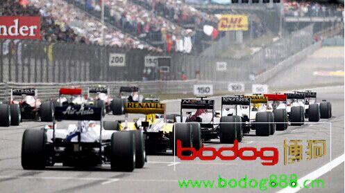 Bodog博狗亚洲赞助F1车赛,大赛上海开幕引关