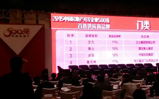 王力集团荣获2014-2015年度中国房地产开发企