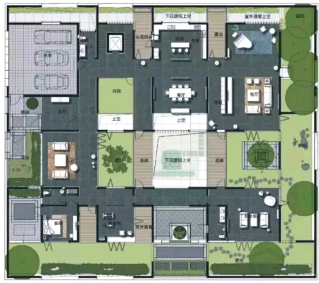 北城合院别墅,全别墅人士领跑a别墅居所新实景北滘现房图片