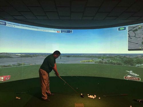 TrackMan雷达室内模拟高尔夫以专业技术雄霸