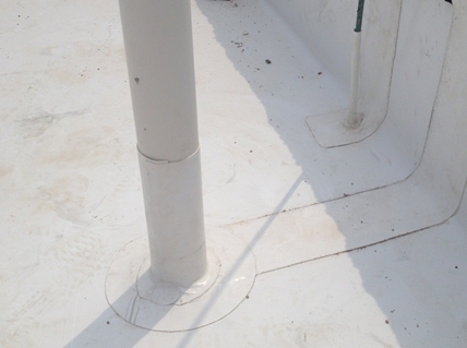 TPO自粘卷材在华北理工大学屋面防水工程中的